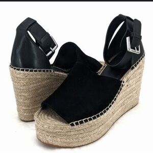 NWOB Marc Fisher‎ Mladlyn Women's Woven Wedge Heels - Size 9, Stylish & Chic!